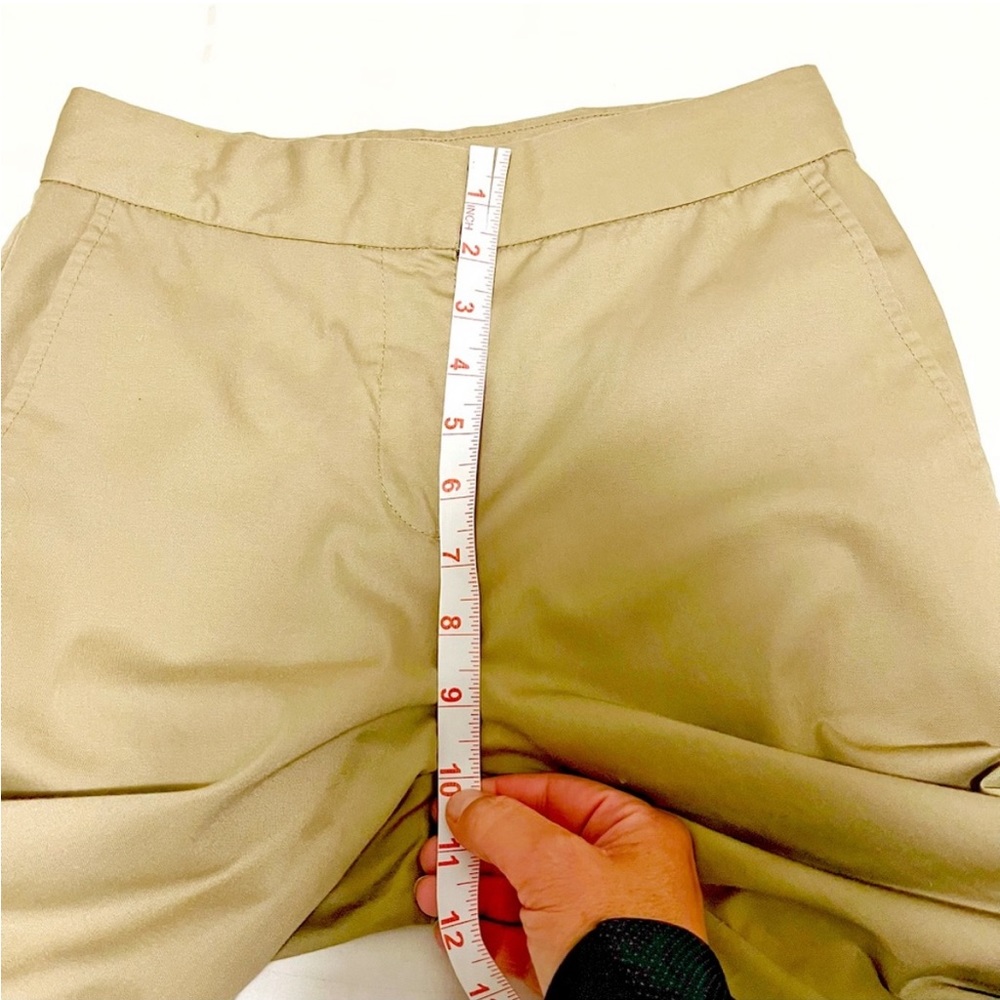 Aritzia Sunday Best Charlie Full Length Wide Leg Trouser Pant Khaki Tan size 00 - Picture 14 of 15